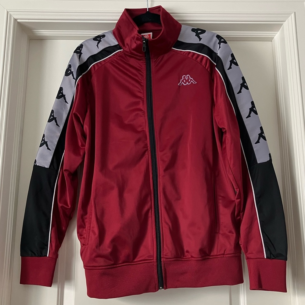 Kappa Men's Red Track Jacket